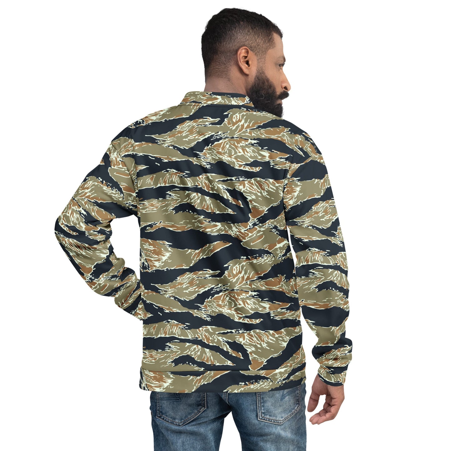 Philippine Tiger Stripe Special Forces Distinctive Uniform (SDFU) CAMO Unisex Bomber Jacket