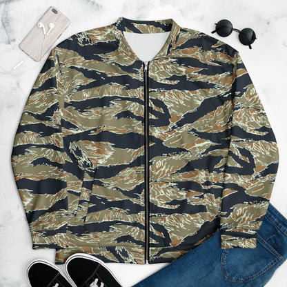 Philippine Tiger Stripe Special Forces Distinctive Uniform (SDFU) CAMO Unisex Bomber Jacket