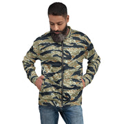 Tiger Stripe Philippine Special Forces CAMO Unisex Bomber Jacket - XS