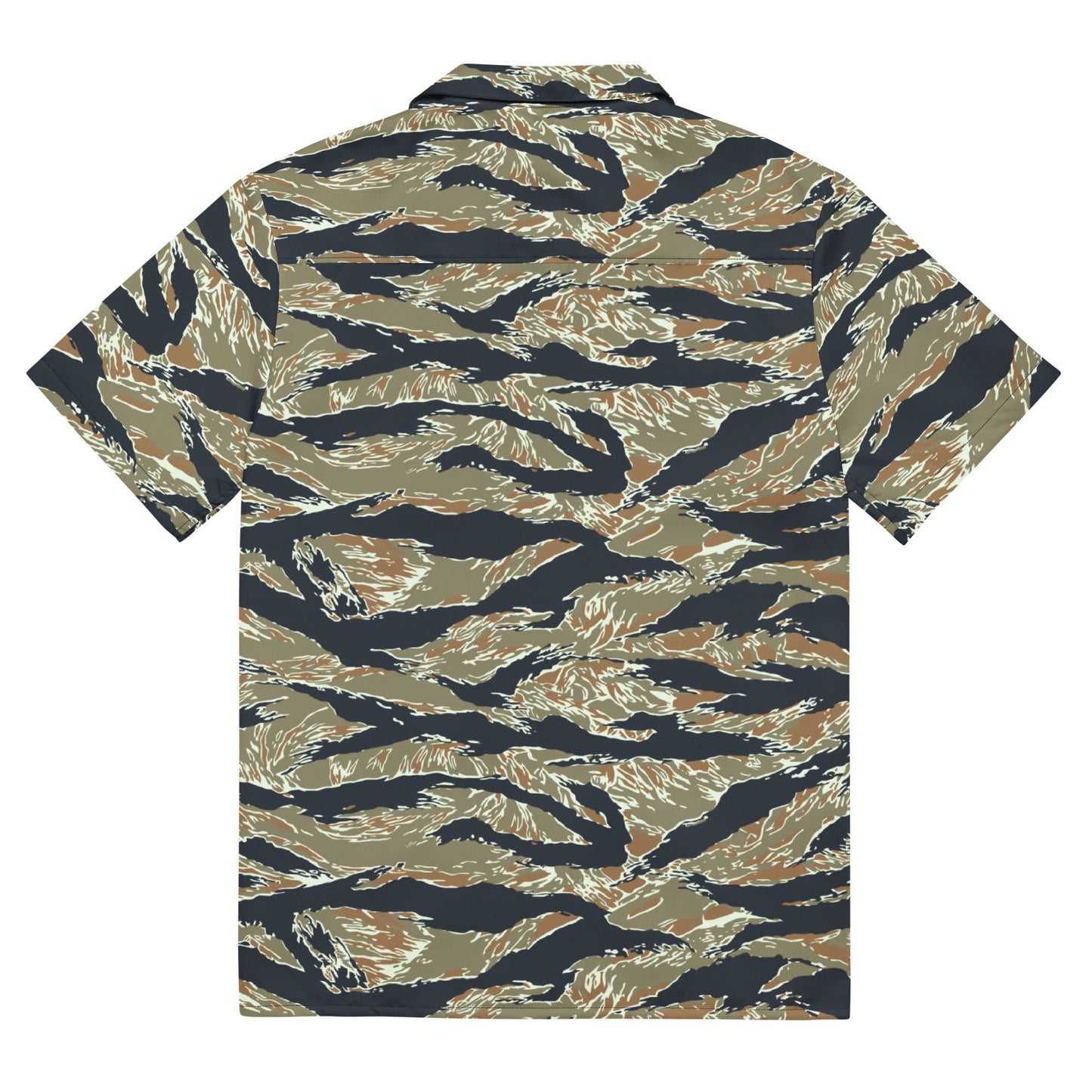 Philippine Tiger Stripe Special Forces Distinctive Uniform (SDFU) CAMO Unisex Short-Sleeve Button Shirt
