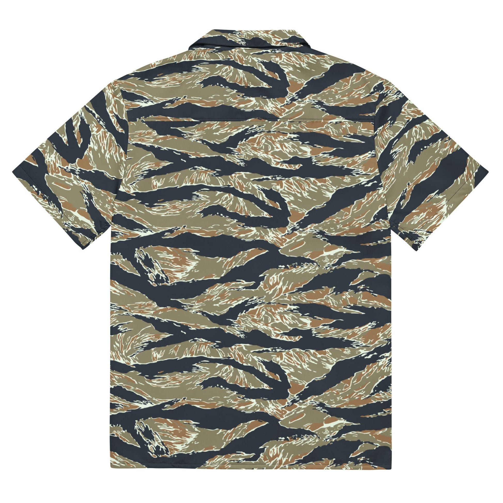 Philippine Tiger Stripe Special Forces Distinctive Uniform (SDFU) CAMO Unisex Short-Sleeve Button Shirt