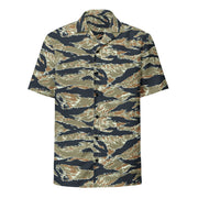 Tiger Stripe Philippine Special Forces CAMO Unisex Short-Sleeve Button Shirt