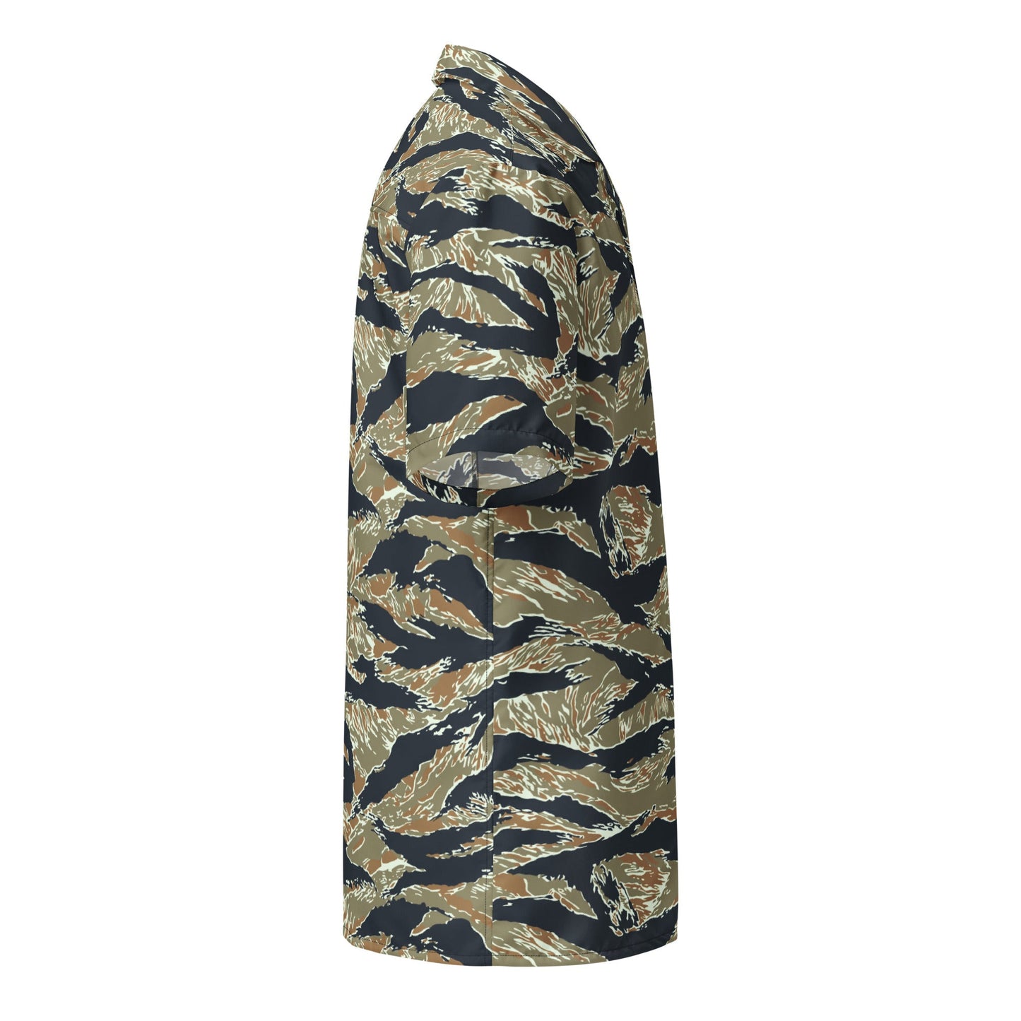 Philippine Tiger Stripe Special Forces Distinctive Uniform (SDFU) CAMO Unisex Short-Sleeve Button Shirt