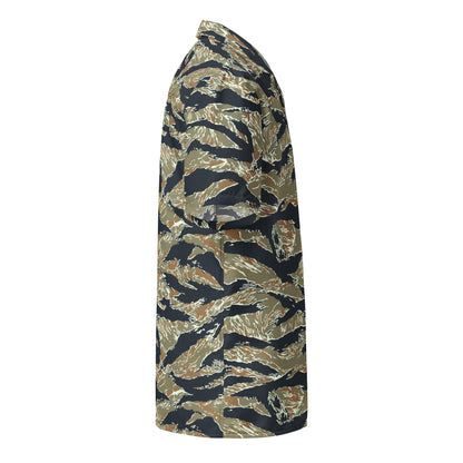 Philippine Tiger Stripe Special Forces Distinctive Uniform (SDFU) CAMO Unisex Short-Sleeve Button Shirt