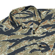 Tiger Stripe Philippine Special Forces CAMO Unisex Short-Sleeve Button Shirt