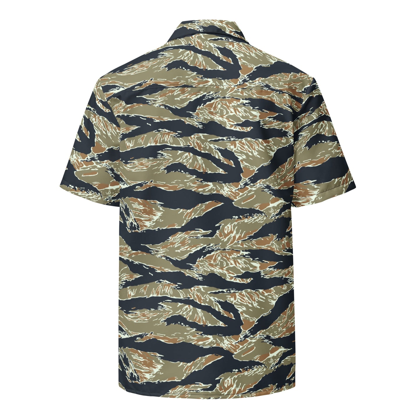 Philippine Tiger Stripe Special Forces Distinctive Uniform (SDFU) CAMO Unisex Short-Sleeve Button Shirt