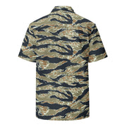 Tiger Stripe Philippine Special Forces CAMO Unisex Short-Sleeve Button Shirt