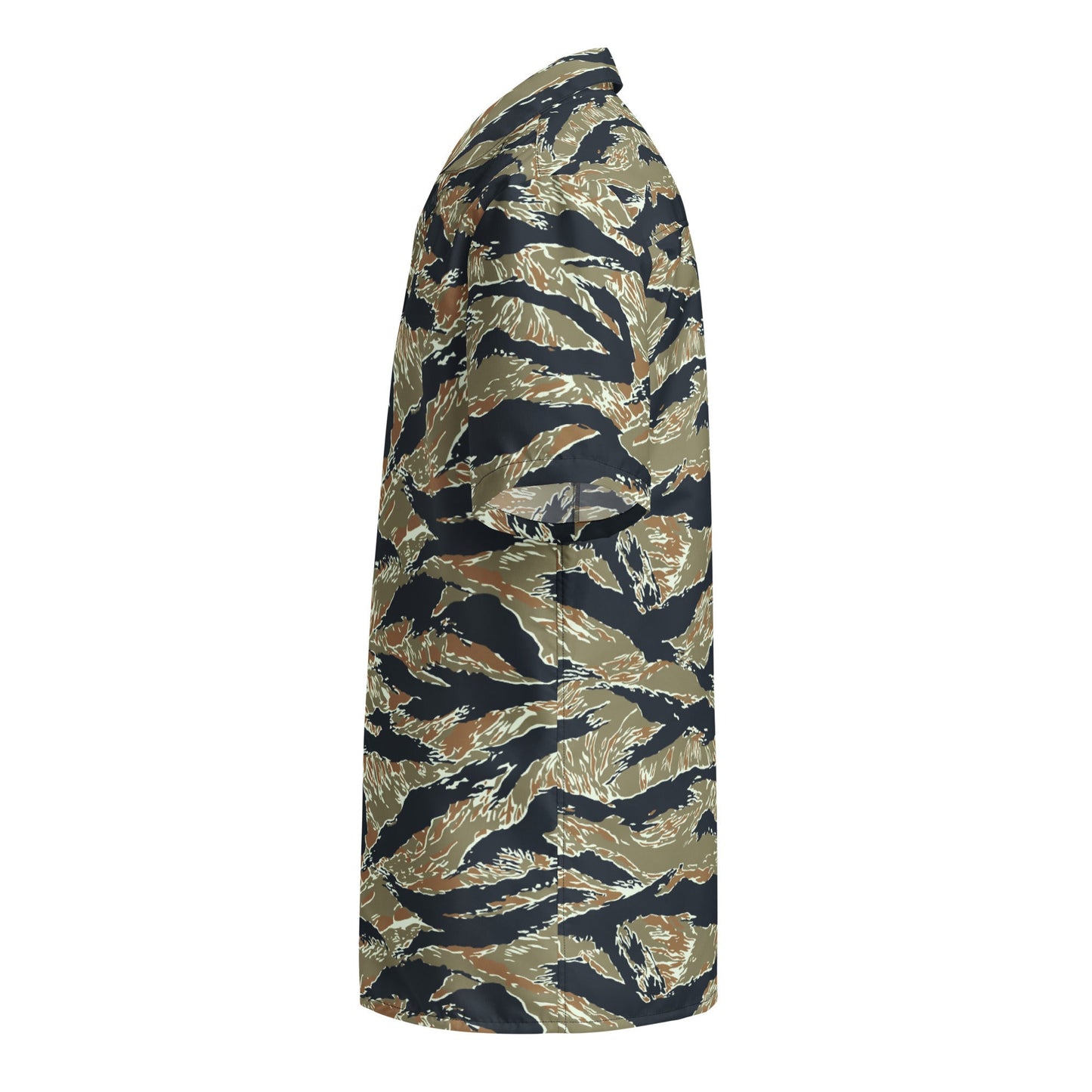 Philippine Tiger Stripe Special Forces Distinctive Uniform (SDFU) CAMO Unisex Short-Sleeve Button Shirt