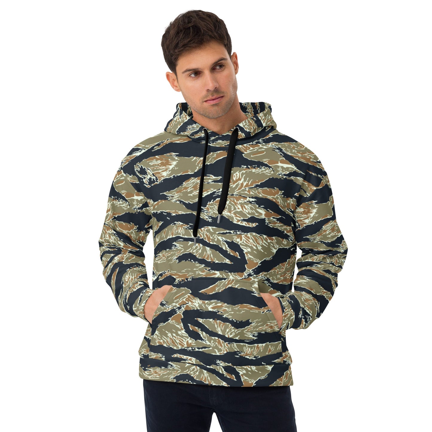 Philippine Tiger Stripe Special Forces Distinctive Uniform (SDFU) CAMO Unisex Hoodie - 2XS - Hoodies