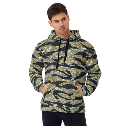 Philippine Tiger Stripe Special Forces Distinctive Uniform (SDFU) CAMO Unisex Hoodie - 2XS - Hoodies