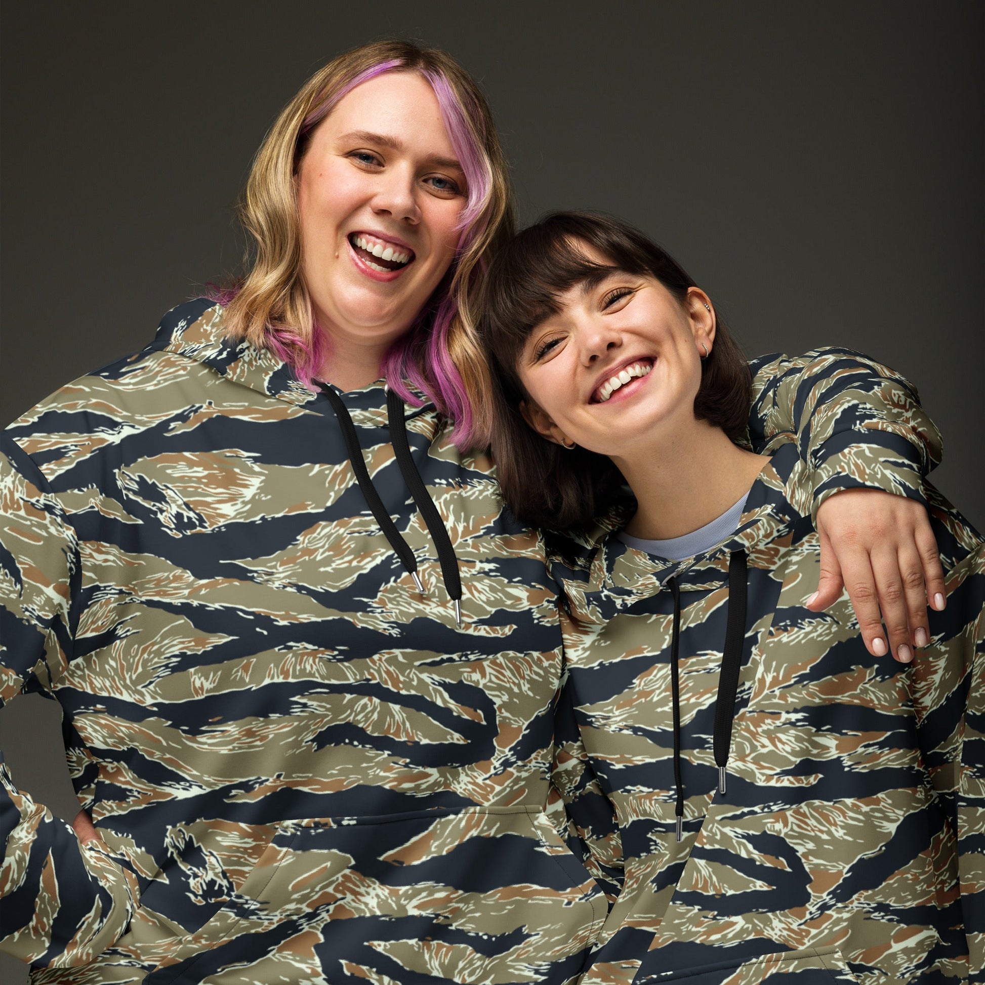 Philippine Tiger Stripe Special Forces Distinctive Uniform (SDFU) CAMO Unisex Hoodie - Hoodies