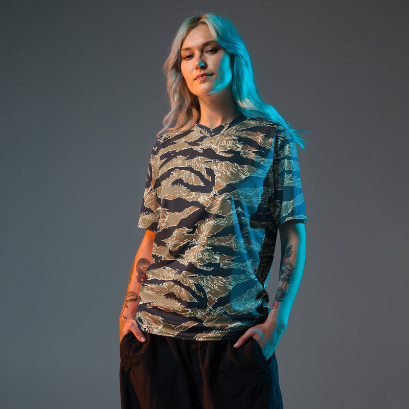 Tiger Stripe Philippine Special Forces CAMO Unisex Sports Jersey