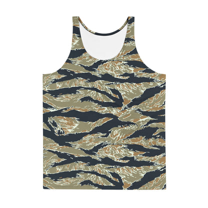Philippine Tiger Stripe Special Forces Distinctive Uniform (SDFU) CAMO Unisex Tank Top - Tops
