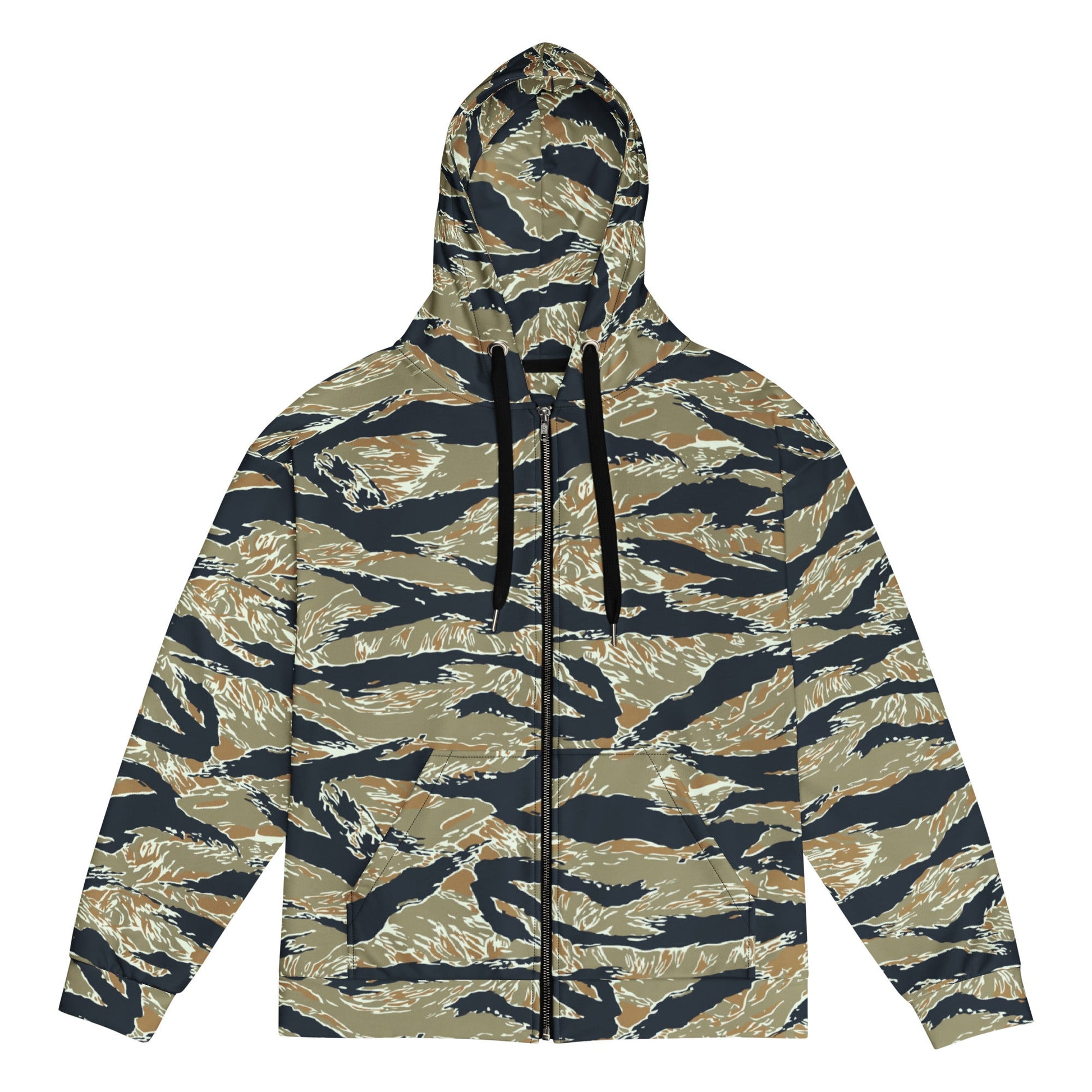 Philippine Tiger Stripe Special Forces Distinctive Uniform (SDFU) CAMO Unisex zip hoodie - 2XS - Zip Hoodies