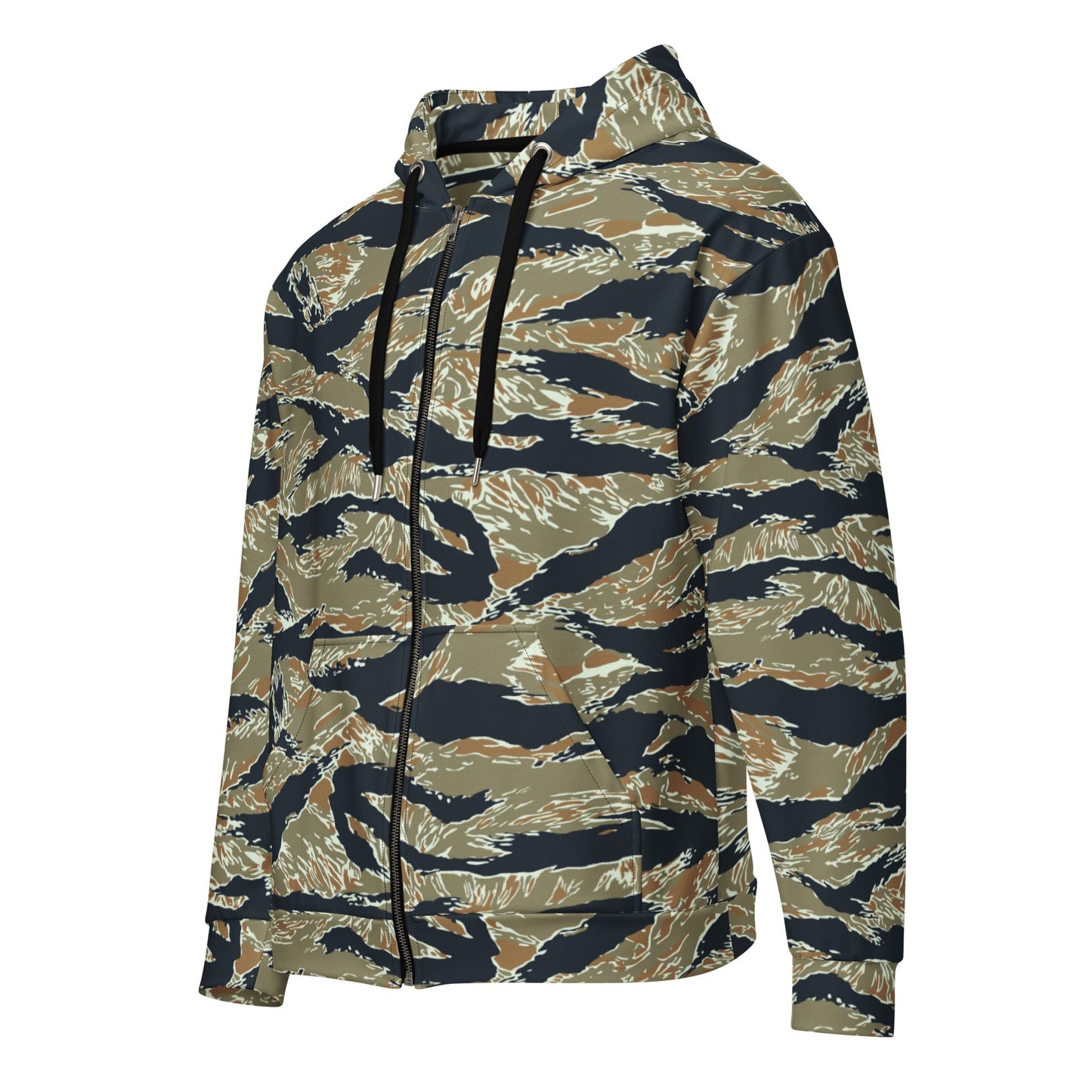 Philippine Tiger Stripe Special Forces Distinctive Uniform (SDFU) CAMO Unisex zip hoodie - Zip Hoodies