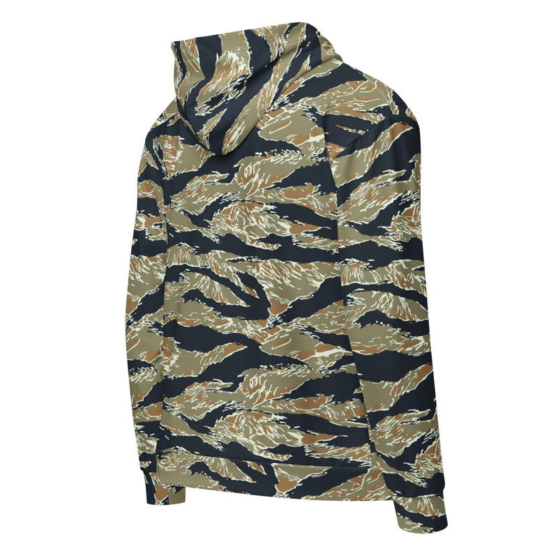 Tiger Stripe Philippine Special Forces CAMO Unisex Zip Hoodie