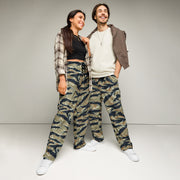 Tiger Stripe Philippine Special Forces CAMO Unisex Wide-Leg Joggers - 2XS