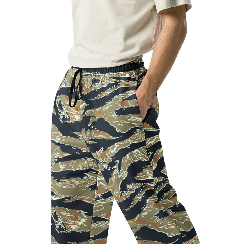Tiger Stripe Philippine Special Forces CAMO Unisex Wide-Leg Joggers