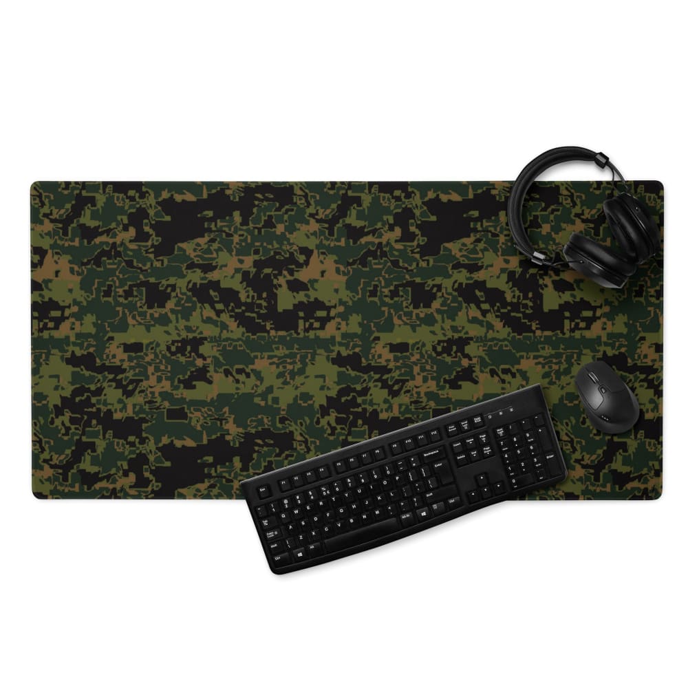 Philippines Army PHILARPAT CAMO Gaming mouse pad - 36″×18″ - Gaming mouse pad