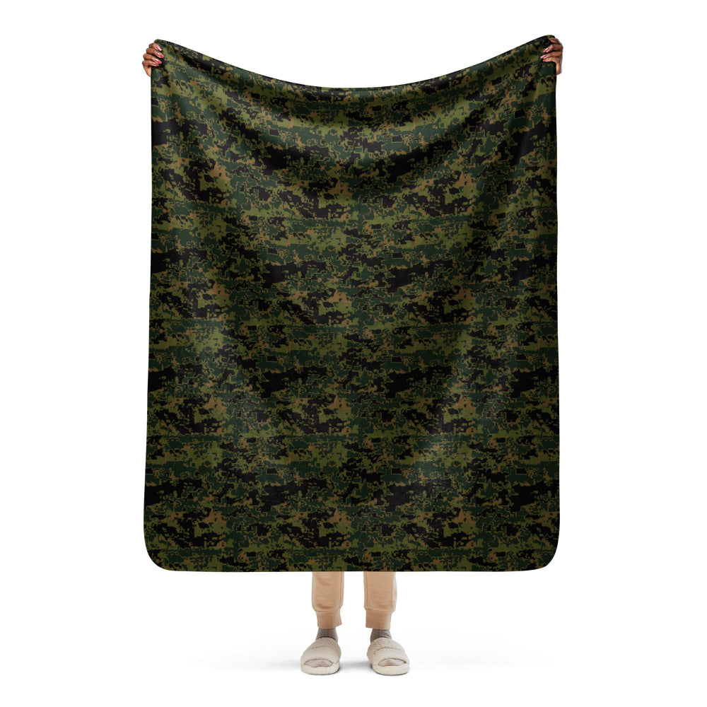 Philippines Army PHILARPAT CAMO Sherpa blanket - 50″×60″ - Blanket