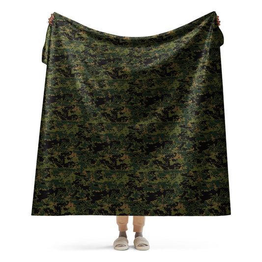 Philippines Army PHILARPAT CAMO Sherpa blanket - 60″×80″ - Blanket