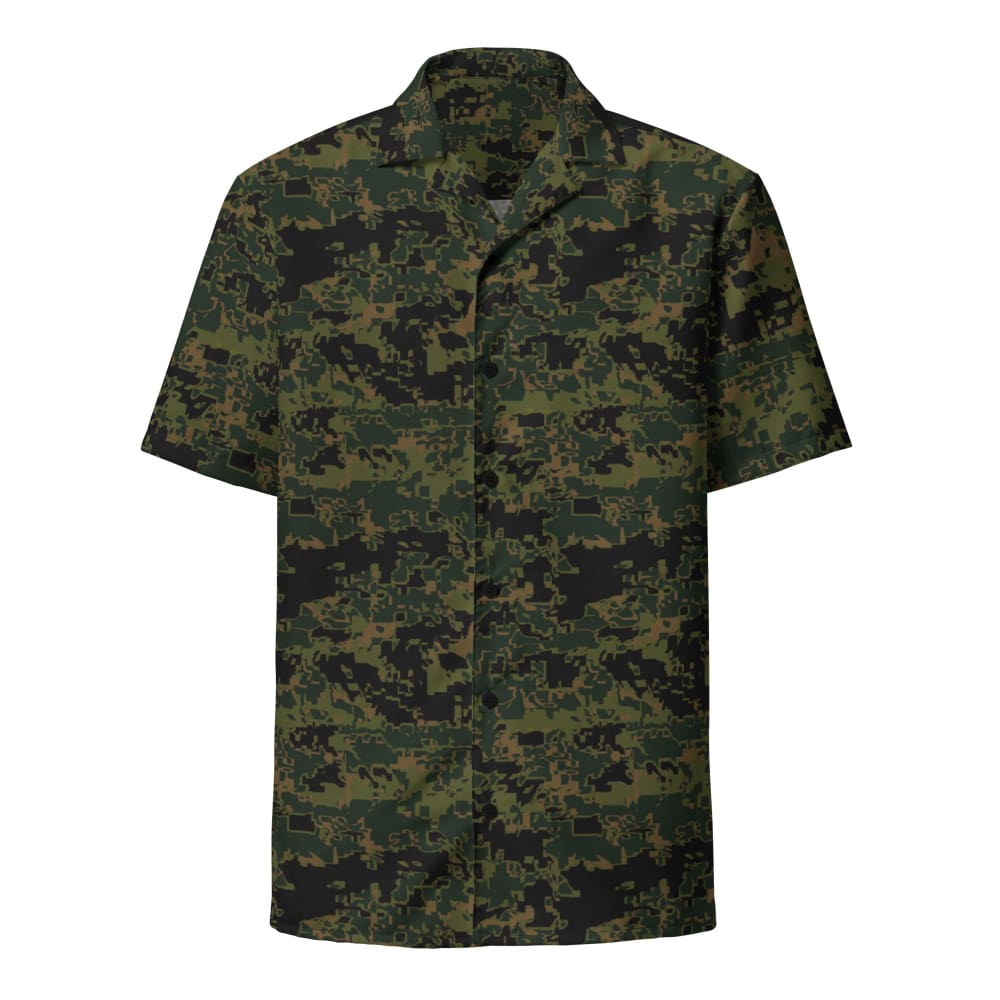 Philippines Army PHILARPAT CAMO Unisex button shirt - 2XS - Unisex button shirt