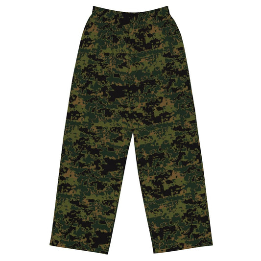 Philippines Army PHILARPAT CAMO unisex wide - leg pants - 2XS - Unisex wide - leg pants