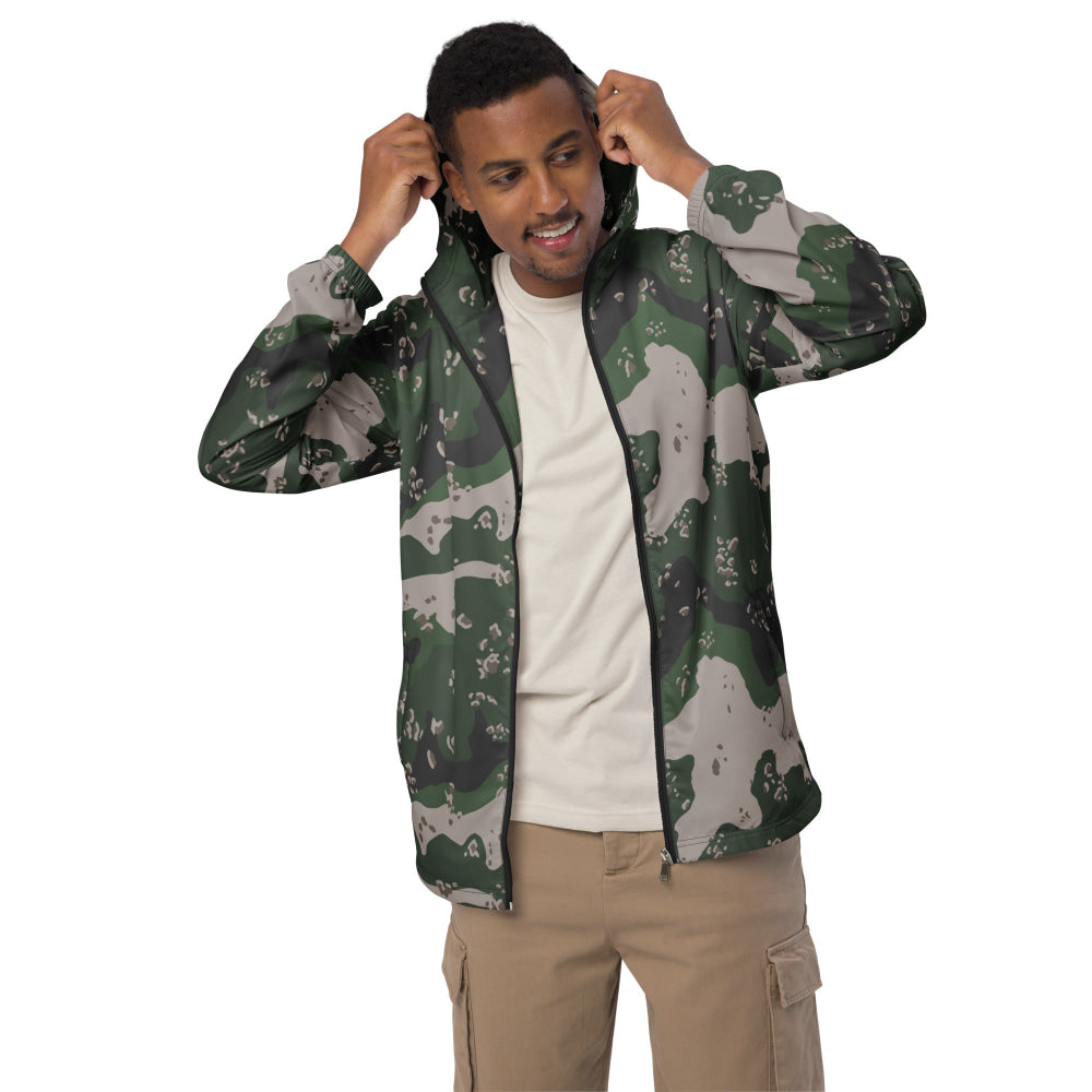 Philippines Chocolate Chip Special Action Force (SAF) CAMO Men’s windbreaker - Mens Windbreaker