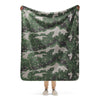 Philippines Chocolate Chip Special Action Force (SAF) CAMO Sherpa blanket - 50″×60″ - Sherpa blanket