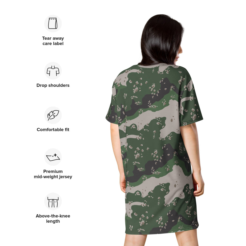 Philippines Chocolate Chip Special Action Force (SAF) CAMO T-shirt dress - Womens T-Shirt Dress