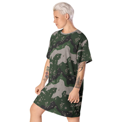 Philippines Chocolate Chip Special Action Force (SAF) CAMO T-shirt dress - Womens T-Shirt Dress