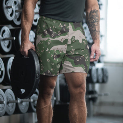 Philippines Chocolate Chip Special Action Force (SAF) CAMO Unisex Athletic Long Shorts - XS