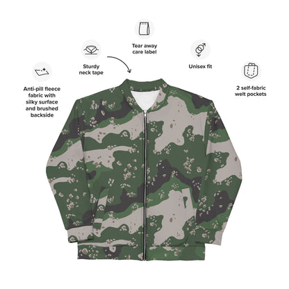 Philippines Chocolate Chip Special Action Force (SAF) CAMO Unisex Bomber Jacket