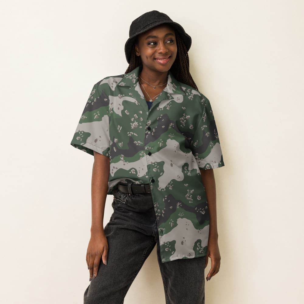 Philippines Chocolate Chip Special Action Force (SAF) CAMO Unisex button shirt - Unisex button shirt