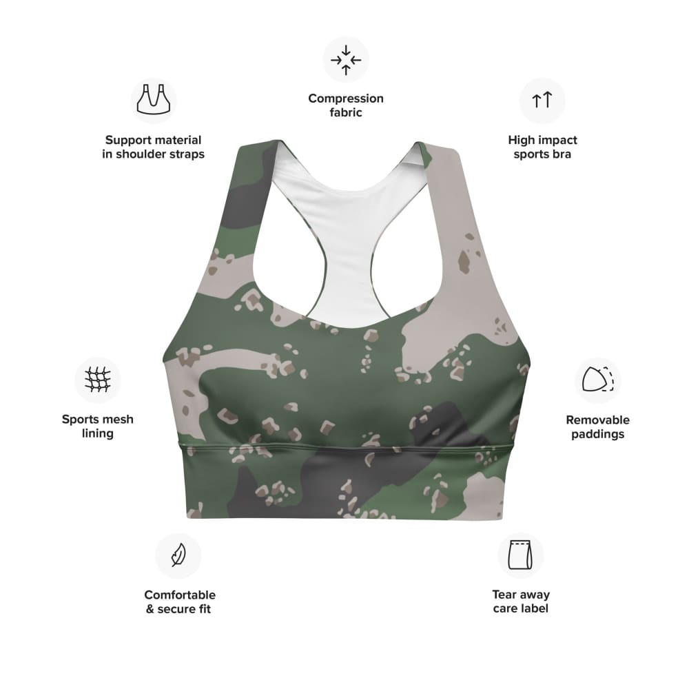 Philippines Special Action Force (SAF) 2006 CAMO Longline sports bra