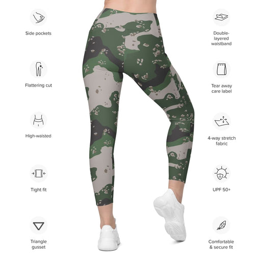 Philippines Special Action Force (SAF) 2006 CAMO Women's Leggings with  pockets