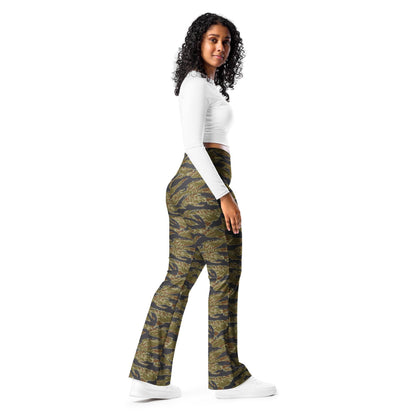 Philippines Tiger Stripe Navy Special Warfare Group (SWAG) CAMO Flare leggings - Womens Leggings