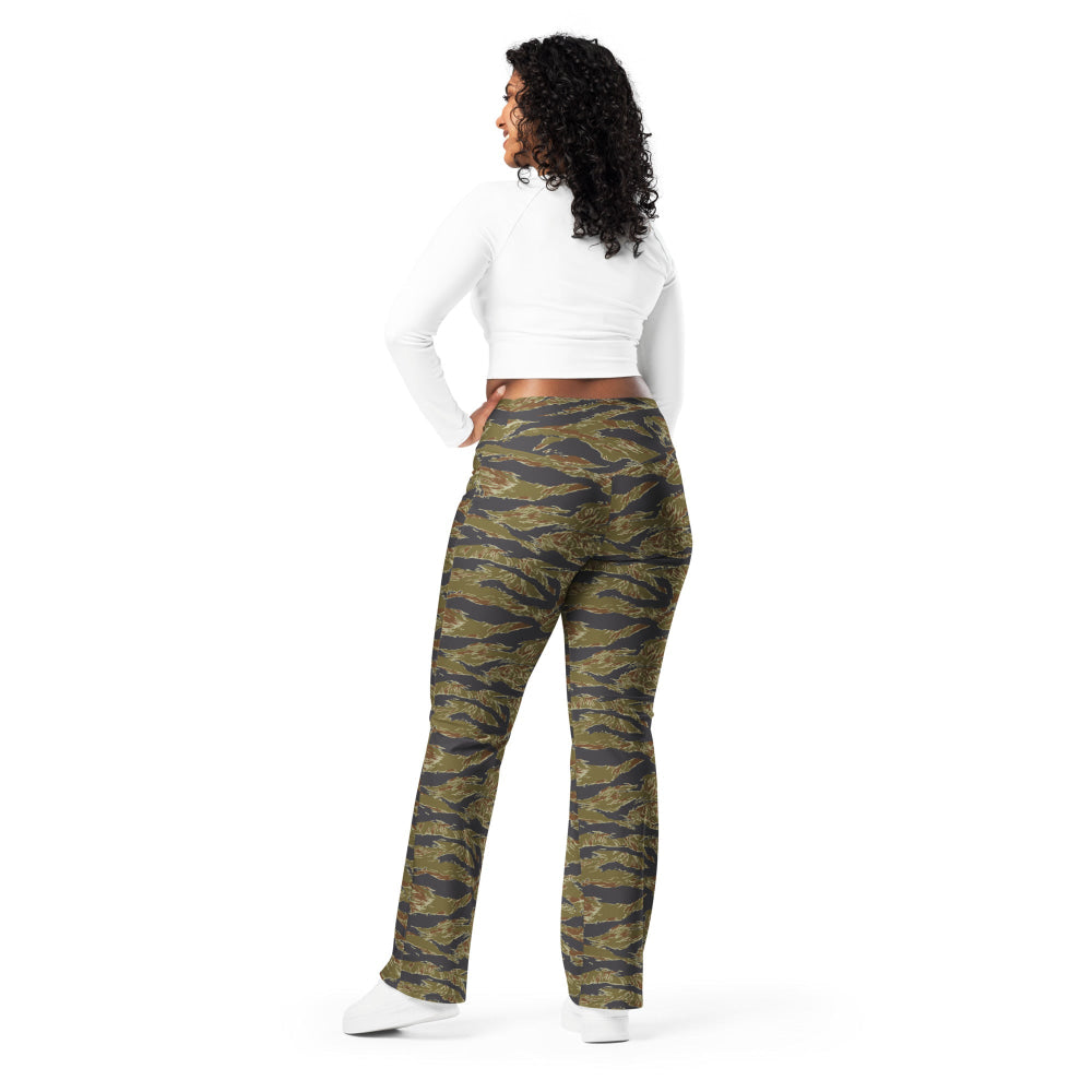 Philippines Tiger Stripe Navy Special Warfare Group (SWAG) CAMO Flare leggings - Womens Leggings