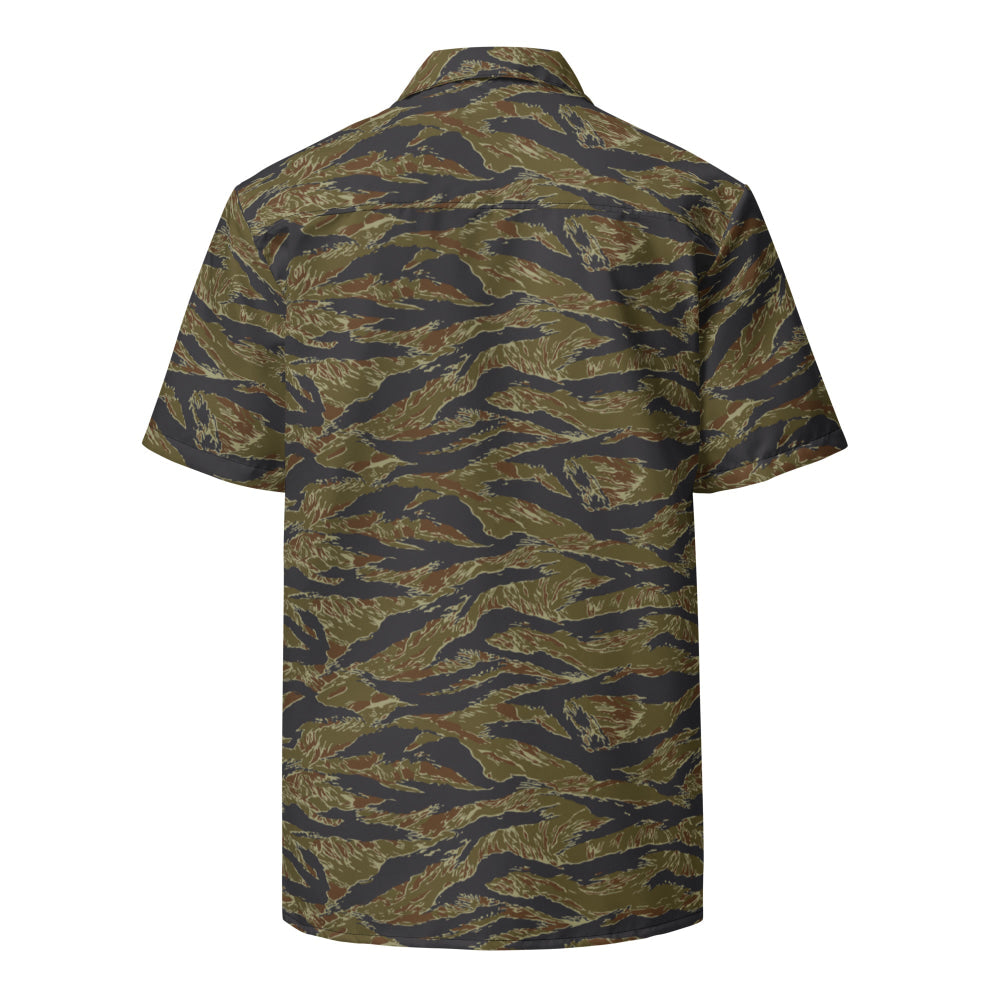 Philippines Tiger Stripe Navy Special Warfare Group (SWAG) CAMO Unisex button shirt - Button Shirt