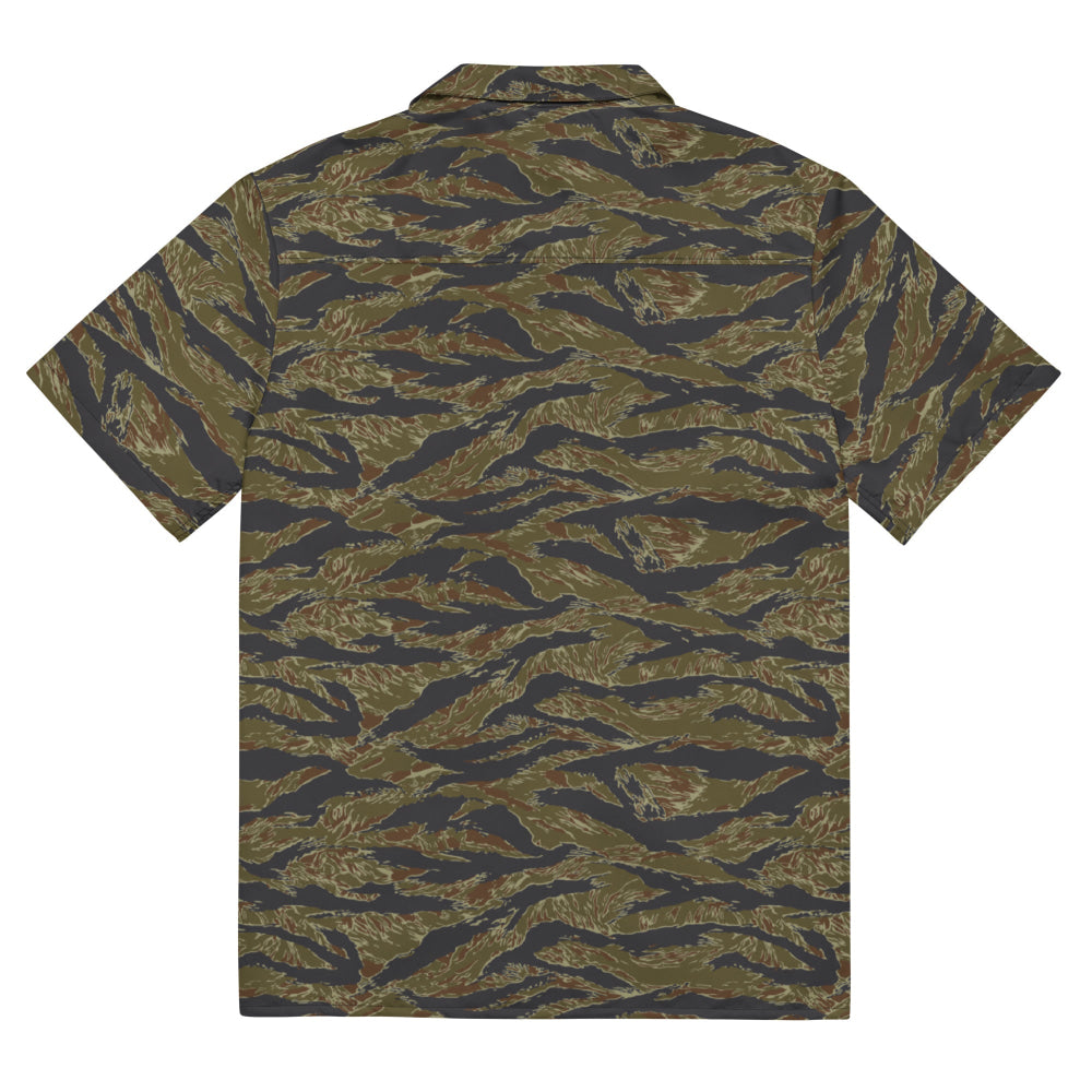 Philippines Tiger Stripe Navy Special Warfare Group (SWAG) CAMO Unisex button shirt - Button Shirt