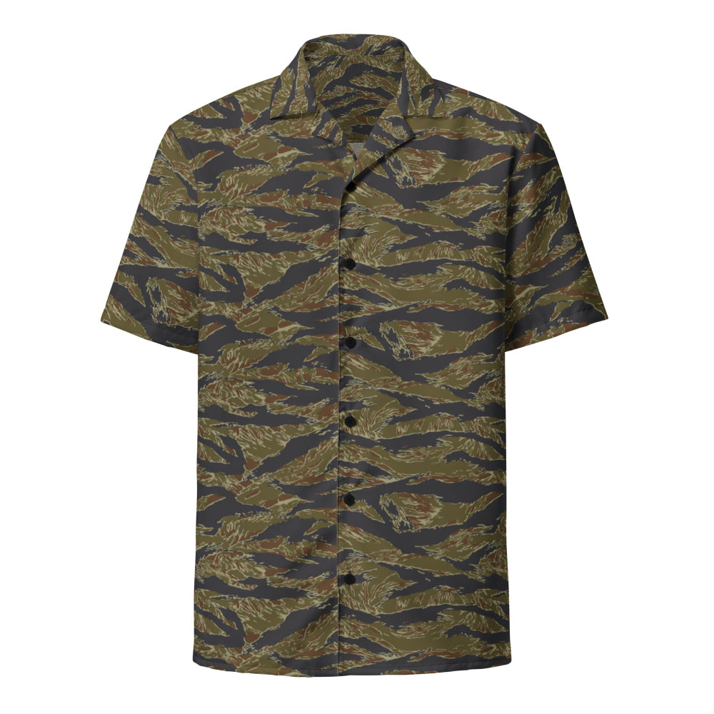 Philippines Tiger Stripe Navy Special Warfare Group (SWAG) CAMO Unisex button shirt - Button Shirt