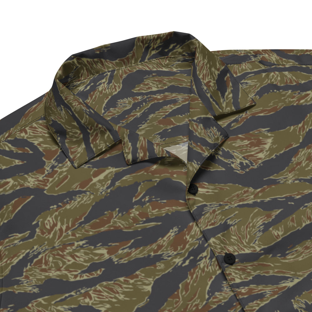 Philippines Tiger Stripe Navy Special Warfare Group (SWAG) CAMO Unisex button shirt - Button Shirt