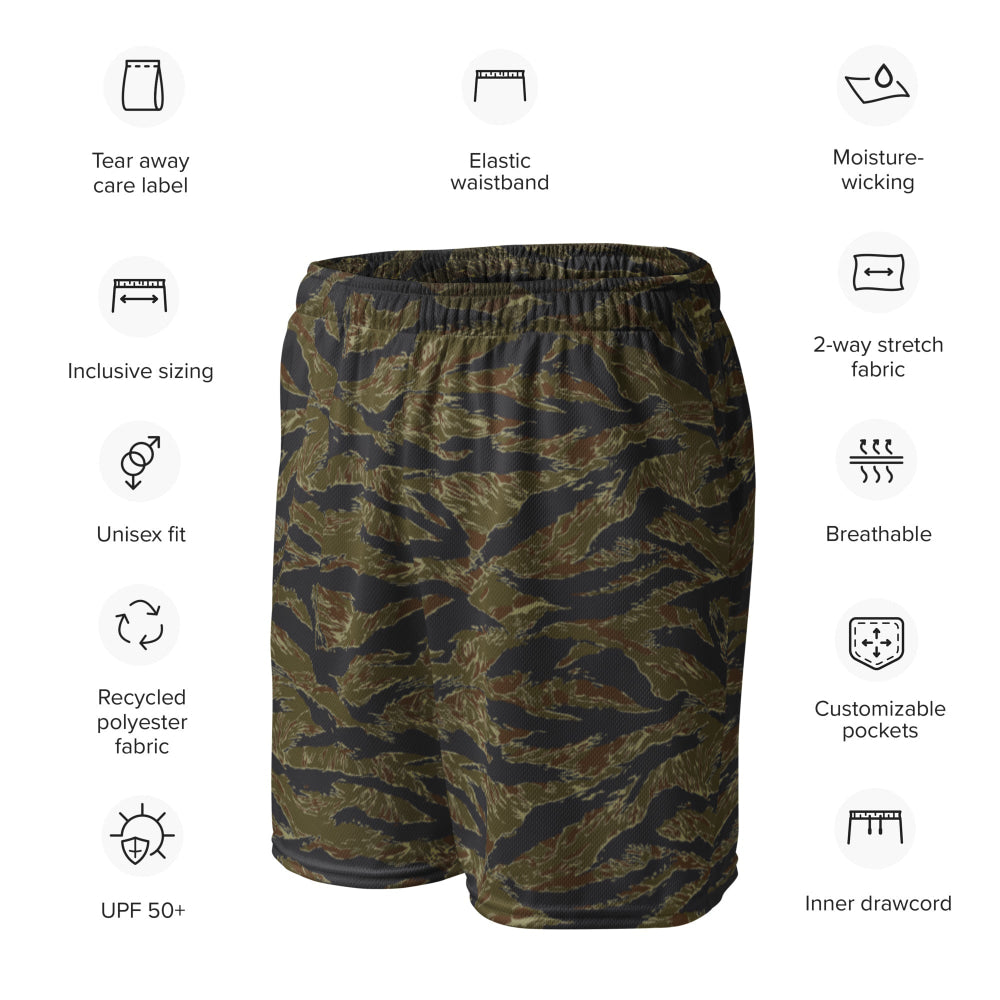 Philippines Tiger Stripe Navy Special Warfare Group (SWAG) CAMO Unisex mesh shorts - Mesh Shorts