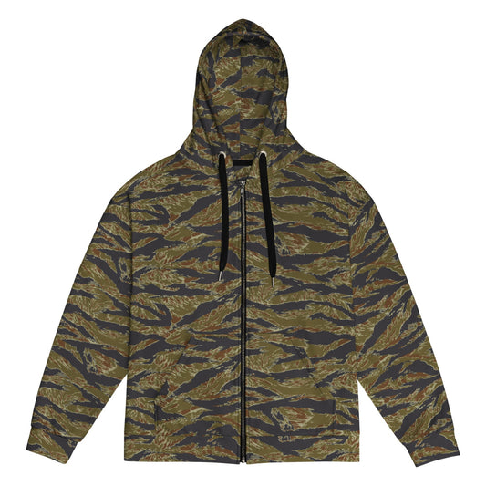 Philippines Tiger Stripe Navy Special Warfare Group (SWAG) CAMO Unisex zip hoodie - 2XS - Zip Hoodie