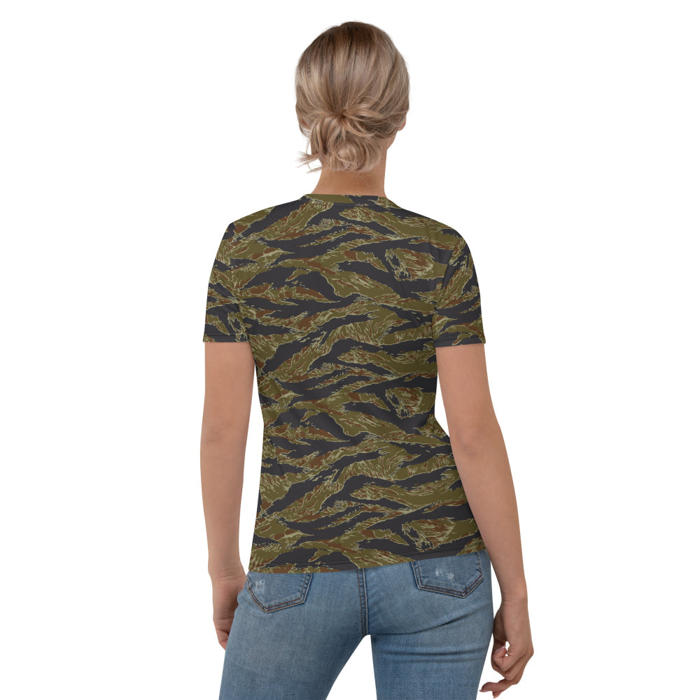 Philippines Tiger Stripe Navy Special Warfare Group (SWAG) CAMO Women’s T-shirt - Womens T-Shirt