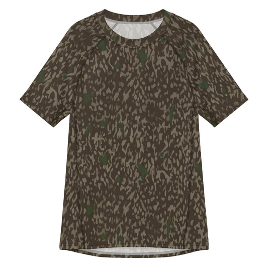 Pinefall Shroud CAMO Mens Short-Sleeve Rash Guard - 2XS - Short-sleeve Guards