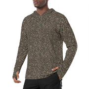 Pinefall Shroud CAMO Mens Sunscreen Sports Hoodie With Thumb Holes - S / White
