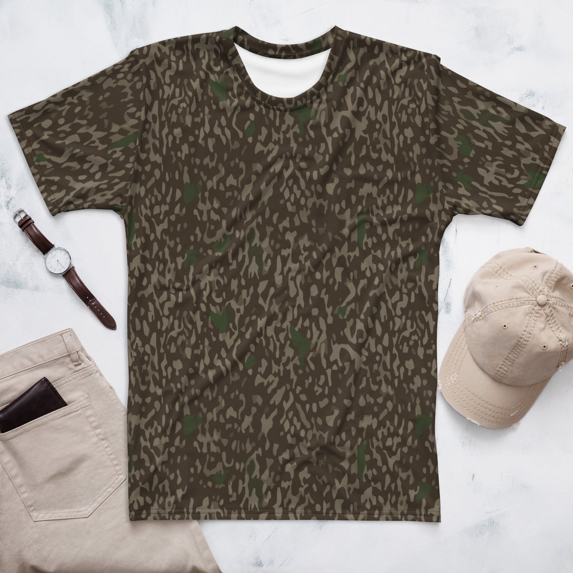 Pinefall Shroud CAMO Mens T-Shirt - XS