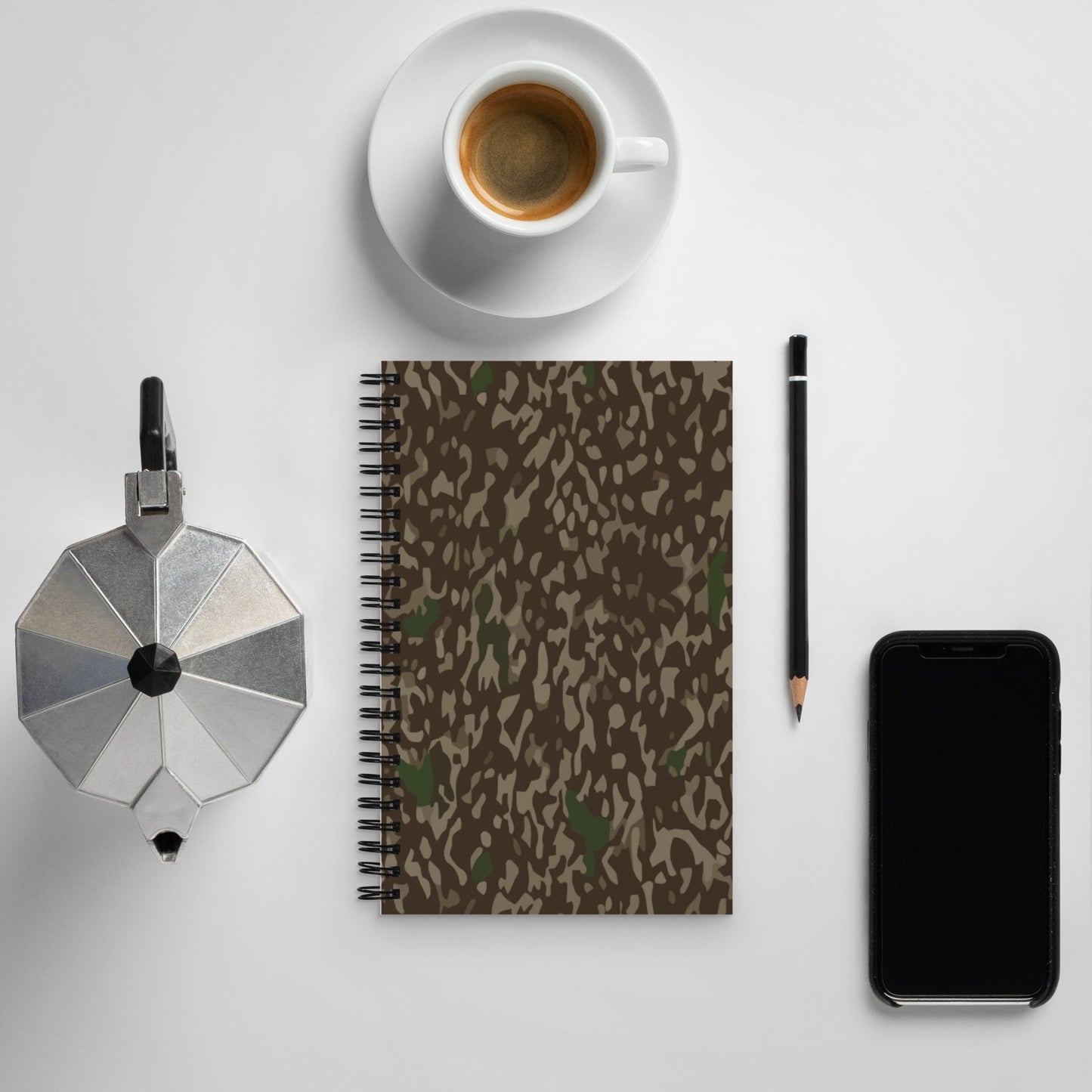 Pinefall Shroud CAMO Spiral notebook - Notebooks