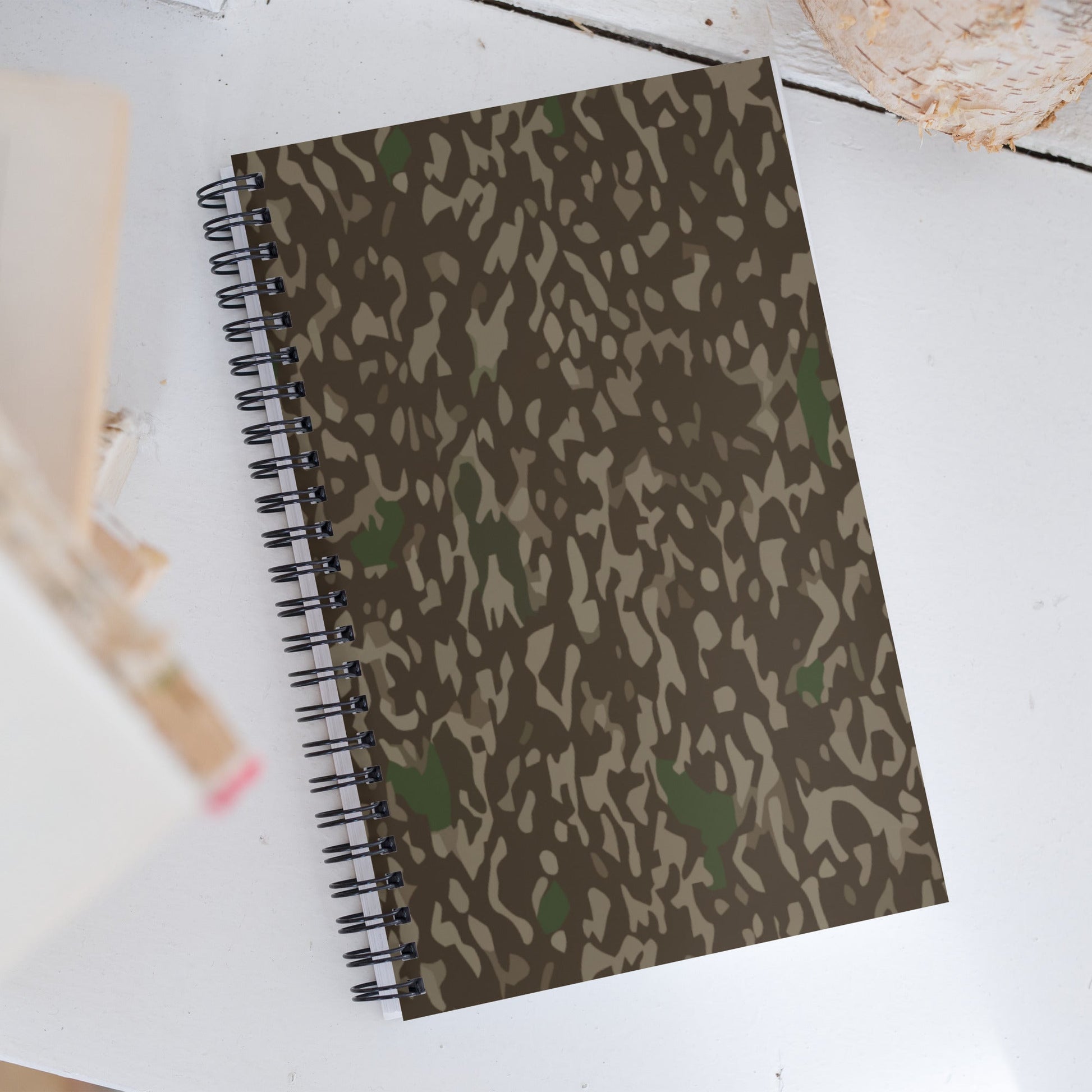 Pinefall Shroud CAMO Spiral notebook - Notebooks